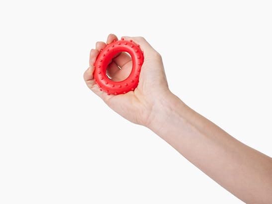 TULLO fizjo Krążek rehabilitacyjny Czerwony