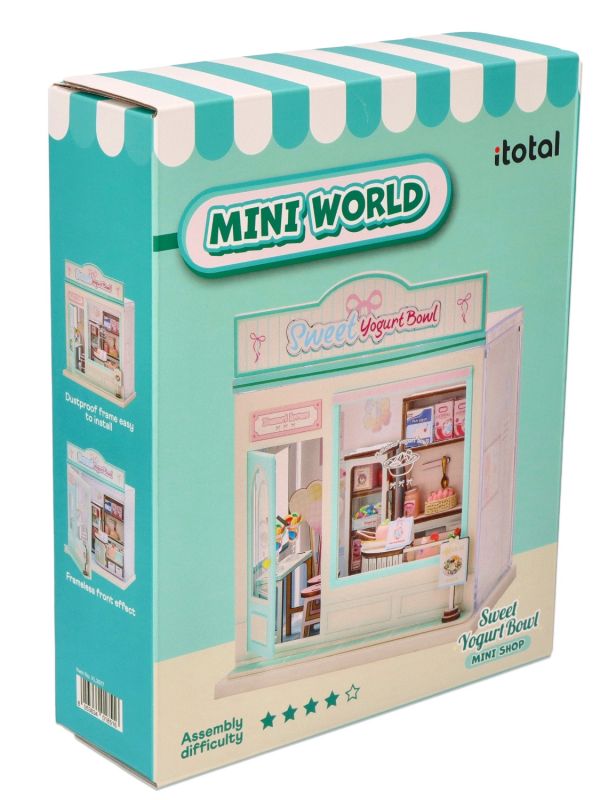 Sklepik z słodkościami DIY miniaturowa makieta
