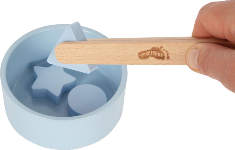 Drewniane miseczki do sortowania Montessori