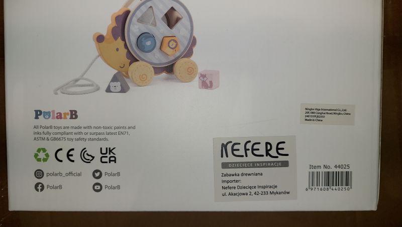 Jeżyk z sorterem do ciągnięcia Polar B - bezpieczeństwo produktu