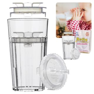 Reflo NOWY NIETŁUKĄCY kubek treningowy dla dzieci bezbarwny