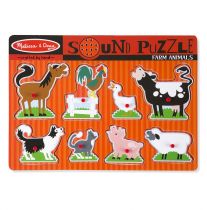Puzzle dźwiękowe - Zwierzęta z farmy