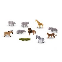 Safari figurki – zestaw 10 sztuk