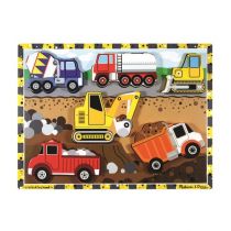Melissa and Doug puzzle 3d pojazdy budowy