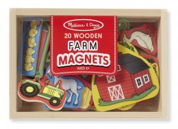 Magnesy na lodówkę Farma 20szt.