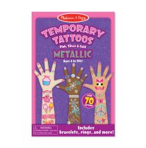 Tatuaże metaliczne Melissa and Doug