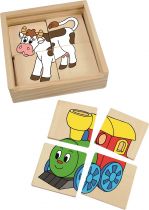 Mini puzzle 4 szt.