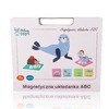 Układanka magnetyczna ABC z literkami i obrazkami - polskie znaki Adam Toys