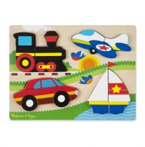Duże puzzle 3d – pojazdy 4 w 1