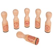 Stempelki - zestaw 6 sztuk