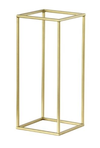 Stojak na kwiaty ślubny, glamour kwietnik złoty 45 cm