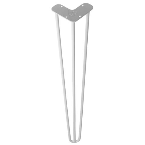 Hairpin leg noga loftowa do stołów i blatów TL70 cm Biała
