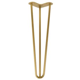 Nogi do mebli TL40 cm Złoty połysk hairpin legs