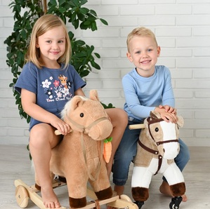 Konik Mustang na kółkach