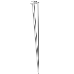 Hairpin leg noga loftowa do stołów i blatów TL70 cm Biała