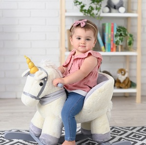 Bujaczek z fotelikiem słodki jednorożec