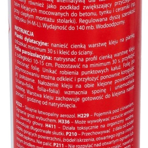 Spray-Kon Fixer klej do pianki dylatacyjnej i folii 500 ml