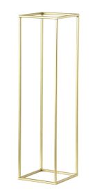 Kwietnik stojący metalowy, Nowoczesna dekoracja ślubna 75 cm
