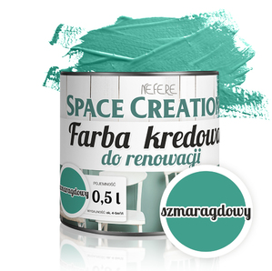 Farba do renowacji Intense - szmaragdowy 0,5l