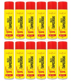 Zestaw 12 szt. Spray-Kon Klej Tapicerski w sprayu 500 ml