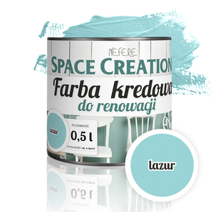 Farba kredowa Chalk Paint - lazur 0,5l