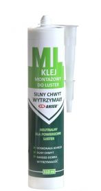 Klej montażowy do luster 310ml