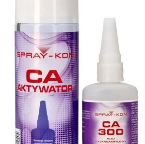 Spray-Kon CA300 Klej Cyjanoakrylowy + Aktywator