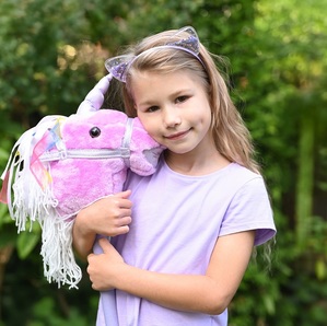Jednorożec na patyku Lila Hobby Horse