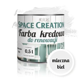 Farba do renowacji Space Creation biała 0,5l