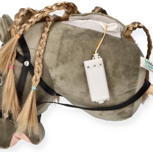 Konik na patyku Hobby Horse Siwek Premium