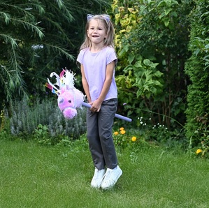 Jednorożec na patyku Lila Hobby Horse