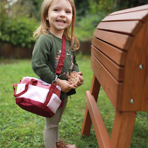 Zestaw do pielęgnacji hobby horse w czerwonej torbie